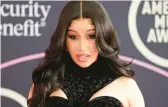  ?? FILE ?? Bethlehem’s Wind Creek Event Center is about to host one of the most influentia­l female rappers of all time. Cardi B is set to perform at the venue Sunday.