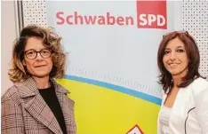  ?? Foto: Annette Zoepf ?? Margarete Heinrich (links) setzte sich mit einer knappen Zwei Drittel Mehrheit gegen Sibel Altunay durch.