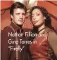  ??  ?? Nathan Fillion and Gina Torres in “Firefly”