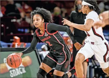  ?? SEC - Todd Van Emst ?? As Georgia faces Drexel on Monday in the first round of the NCAA Tournament in San Antonio, it will be a homecoming for the Lady Bulldogs’ Gabby Connally, a San Antonio native.