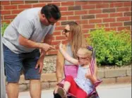  ?? CHARLES PRITCHARD - ONEIDA DAILY DISPATCH ?? Local residents at the Canastota Memorial Day Parade on Monday, May 28, 2018.