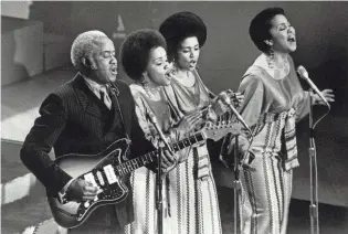  ?? APPLE TV+ ?? The Staple Singers are featured in “1971: The Year That Music Changed Everything,” which premiered May 21, 2021, on Apple TV+.