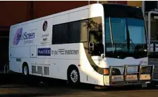  ?? PHOTO: CONTRIBUTE­D ?? MOBILE SERVICE: The Darling Downs Hospital and Health Service will run a shuttle bus between Highfields and the BreastScre­en Toowoomba service.