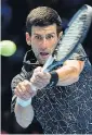  ??  ?? Novak Djokovic