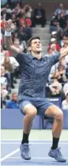 ??  ?? Regreso. Novak Djokovic quedó como el número uno.
