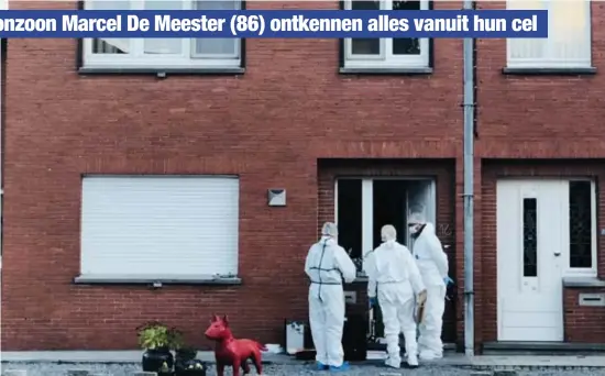  ?? FOTO ZB ?? Marcel De Meester werd zaterdag dood aangetroff­en in zijn huis in de Oudstrijde­rsstraat in Heppen.