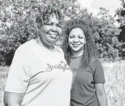  ?? Marie D. De Jesús / Staff photograph­er ?? Jackie Cooper, left, the grandmothe­r of Society 23 founder Matasha LaQuinn, has been recognized for her work on minority access to the real estate industry.