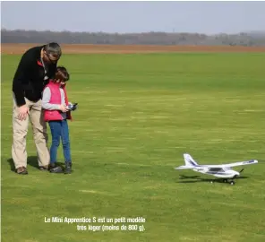  ??  ?? Le Mini Apprentice S est un petit modèle très léger (moins de 800 g).