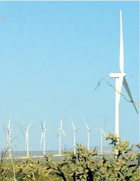  ??  ?? Tres proyectos de la inglesa son eólicos y uno solar.