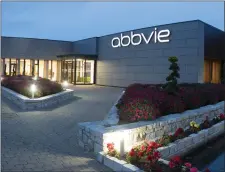  ??  ?? The AbbVie plant at Ballytivna­n in Sligo.