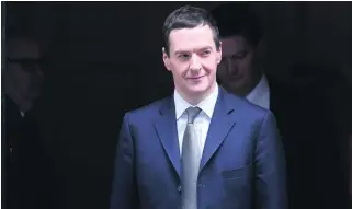  ?? Chris Ratcliffe/Bloomberg ?? George Osborne, the former UK chancellor of the exchequer, has just been appointed editor of the Evening Standard, one of London’s foremost daily newspapers