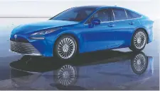  ?? TOYOTA ?? Toyota, the world’s most successful automaker, needs to invest in hydrogen infrastruc­ture if it’s serious about that fuel source.