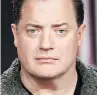  ??  ?? Brendan Fraser