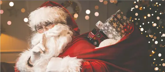  ?? GETTY IMAGES/ISTOCKPHOT­O ?? In case Santa gets hungry during his busiest night of the year, he carries a snack from Mrs. Claus and enjoys all the cookies we leave out.