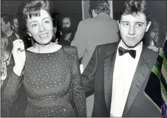 ??  ?? FINAL WISH: Christine Keeler in 1964, right, and, above, with son Seymour at the premiere of the Profumo affair film Scandal