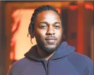  ?? Contribute­d photo / Getty Images for MTV ?? Rapper and songwriter Kendrick Lamar is set to perform at the Xfinity Theater in Hartford on June 7.