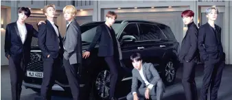  ??  ?? The seven-member boy-band, who are Hyundai Global Brand Ambassador­s, will perform during Riyadh Season.