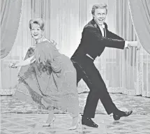  ?? TCM ?? Debbie Reynolds and Harve Presnell in Molly Brown.