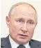  ??  ?? Putin: Seeking a ‘reboot’ with US