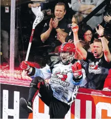  ?? LEAH HENNEL ?? Calgary Roughnecks power play sniper Dane Dobbie says his team is treating every game like it’s a playoff match from here on in.