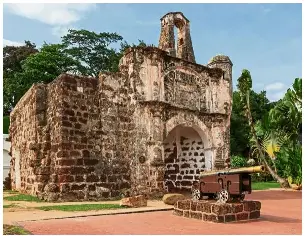A Famosa Porta De Santiago Melaka Pressreader