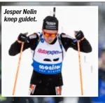  ?? ?? Jesper Nelin knep guldet.