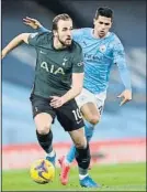  ?? FOTO: AP ?? Kane, ante el Manchester City