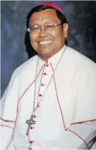  ??  ?? Sorsogon Bishop Arturo Bastes.