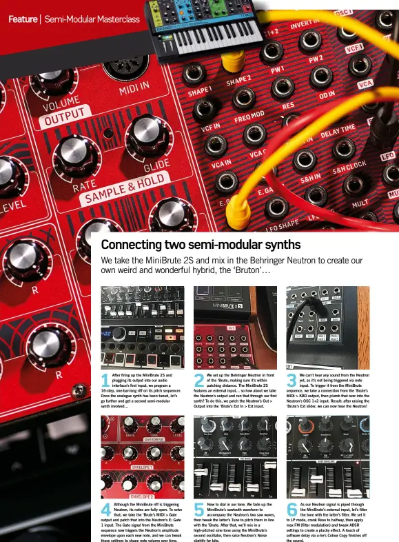 Connecting two semimodular synths PressReader