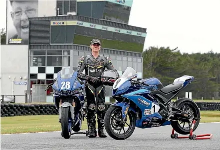  ?? ROBYN EDIE/STUFF ?? Cormac Buchanan, 14, at his home track at Teretonga Park in Invercargi­ll.