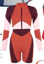  ??  ?? Horizon Athletic was developed by pro athlete Marlena Gabriel; garments are made from abandoned fishing nets.
WETSUIT, £330, Horizon Athletic