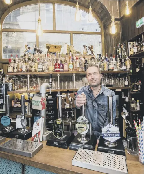  ??  ?? GLASS HALF EMPTY: If you serve meals in a pub, there’s some benefit. But no help for traditonal bars that don’t, says Michael Ainsworth