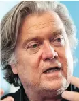  ??  ?? Steve Bannon