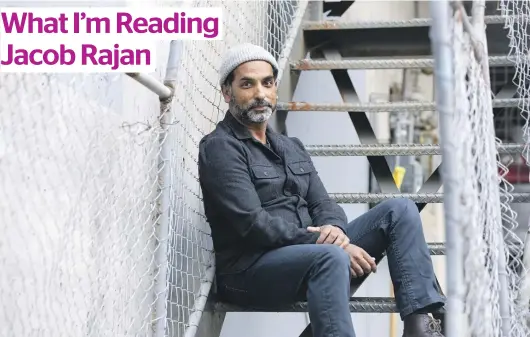  ?? MONIQUE FORD/THE PRESS ?? Playwright and actor Jacob Rajan co-founded Indian Ink Theatre Company, which will perform its latest show Dirty Work and reprise Guru of Chai this year.