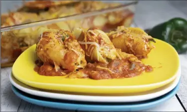  ?? Family Features ?? Veal Tex Mex Stuffed Shells