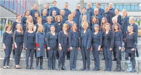  ?? FOTO: PRIVAT ?? Der Aalener Kammerchor gastiert am Samstag, 1. Juli, um 19.30 Uhr in der Salvatorki­rche in Aalen.