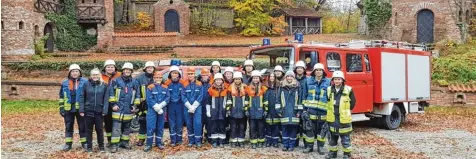  ?? Fotos: Stephanie Lechner ?? Fünf Einsätze in zwölf Stunden absolviert­en die Jugendfeue­rwehren aus Schiltberg, Kühbach und Tandern im Gemeindege­biet Schiltberg.