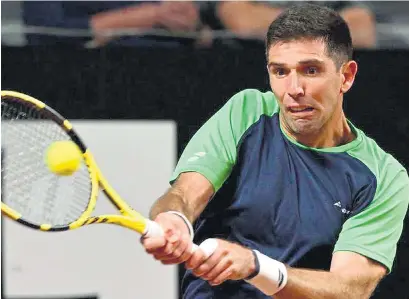  ?? I
AFP ?? Delbonis se impuso en sets corridos ante Mannarino.