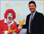  ??  ?? Former McDonald’s CEO Steve Easterbroo­k