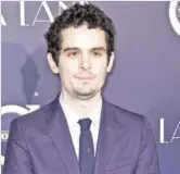  ??  ?? This file photo shows director Damien Chazelle at the premiere of “La La Land” in Los Angeles. — AP