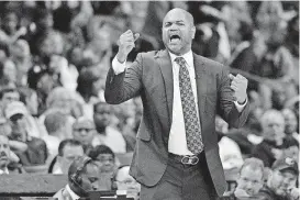  ?? [AP PHOTO] ?? The Memphis Grizzlies announced Tuesday they have removed the interim tag from J.B. Bickerstaf­f’s title and have hired him as their head coach.