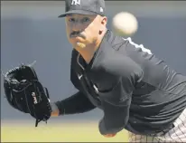  ?? USA Today Sports ?? THE NEST’ IS YET TO COME: Nestor Cortes is feeling back to his best, just in time to take the ball on Opening Day for the Yankees in Houston.