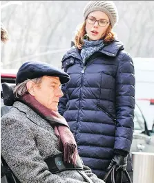  ?? STX ENTERTAINM­ENT ?? Bryan Cranston and Nicole Kidman star in The Upside, a remake of a French comedy, which is based on a true story.