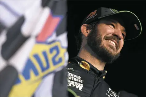  ?? Jared C. Tilton/Getty Images ?? Eighty-four days ago, Martin Truex Jr. celebrated in Victory Lane at Homestead, Fla. That’s history now. NASCAR’s top drivers get back to business this week in Daytona.