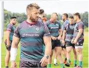  ?? (pictured above) ?? After an enforced spell on the sidelines due to a hip injury, Seán O’Brien is looking forward to lining out in the English Premiershi­p with his new London Irish team-mates