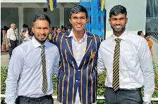 The three Royal Ramanayake Musketeers - PressReader