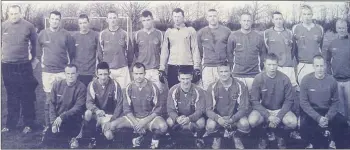  ??  ?? The WW/EC Oscar Traynor team defeated by the Desmond league at Clonreask Park, Askeaton in 2008.