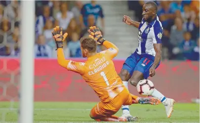  ??  ?? Marega marcou 22 dos 98 golos que o FC Porto faturou no campeonato na era Sérgio Conceição