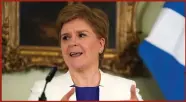  ?? ?? FM Nicola Sturgeon did not did not commit to joining the euro in the recent Scottish Government economic paper