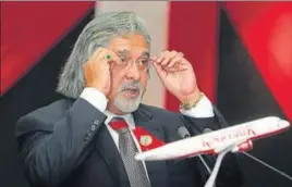  ?? AP/FILE ?? Vijay Mallya’s Kingfisher owes around ₹9,000 crore to various banks